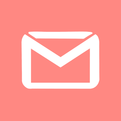 GMAIL coral app icon