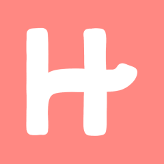 HINGE coral app icon