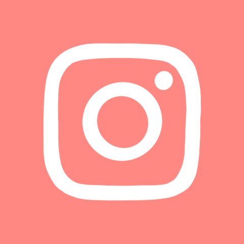 INSTAGRAM coral app icon