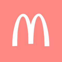 MCDONALDS coral app icon