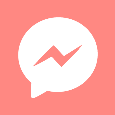 MESSENGER coral app icon