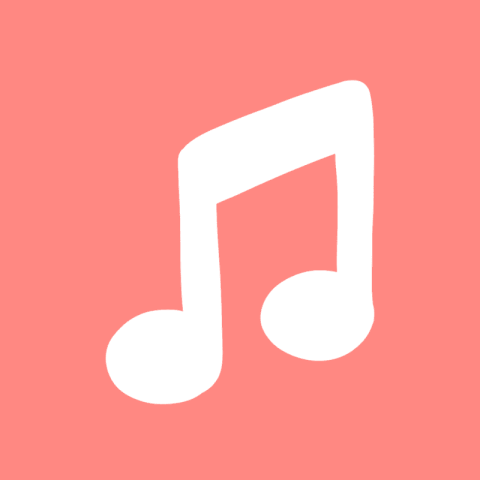 MUSIC coral app icon