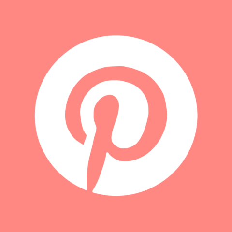 PINTEREST coral app icon