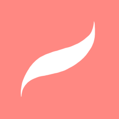 PROCREATE coral app icon