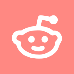 REDDIT coral app icon