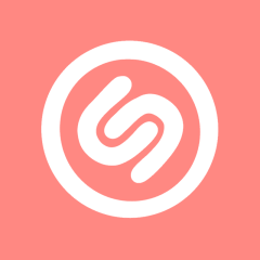 SHAZAM coral app icon