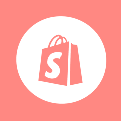 SHOPIFY coral app icon