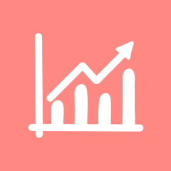 STOCKS coral app icon