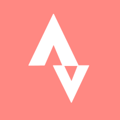 STRAVA coral app icon
