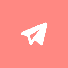 TELEGRAM coral app icon