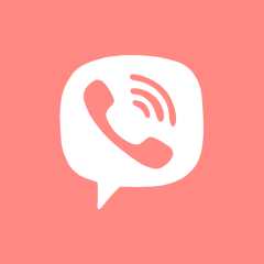 VIBER coral app icon