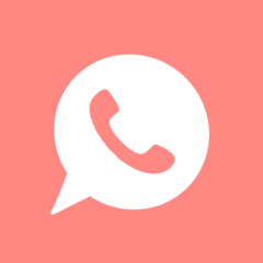 WHATSAPP coral app icon