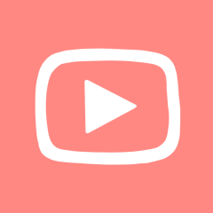 YOUTUBE coral app icon