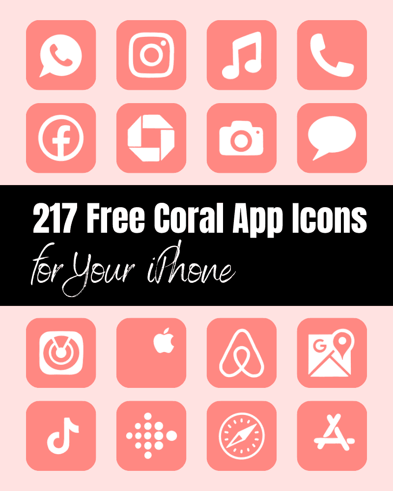 coral app icons