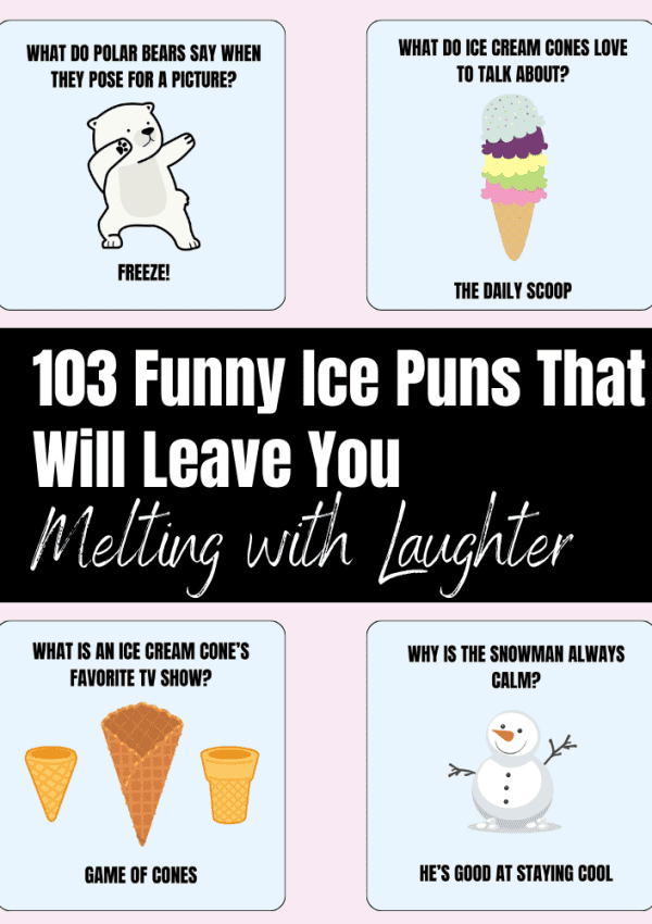 103 Funny Ice Puns That Will Leave You Melting with Laughter