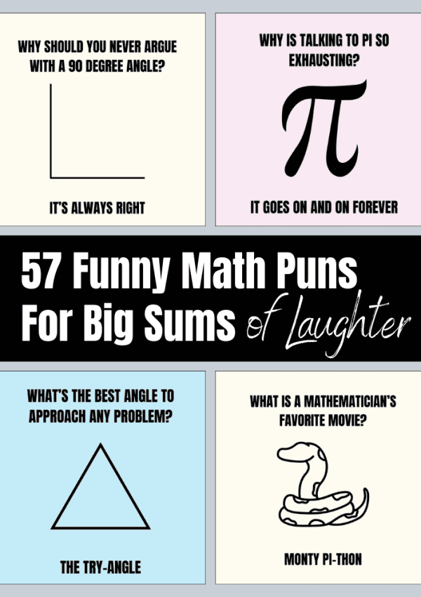 57 Math Puns and Jokes for Big Sums of Laughter