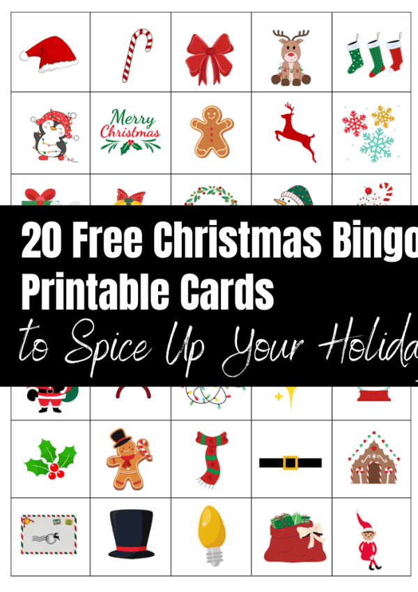 free christmas bingo printable