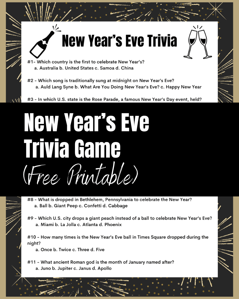 new years eve trivia