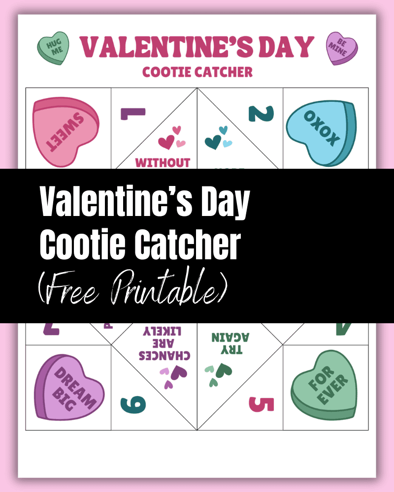 valentine cootie catcher