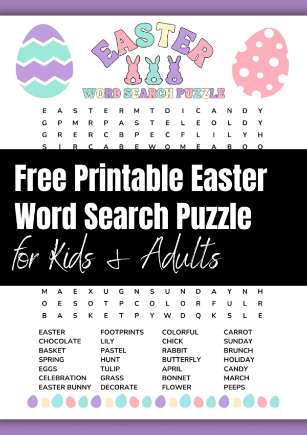 easter word search