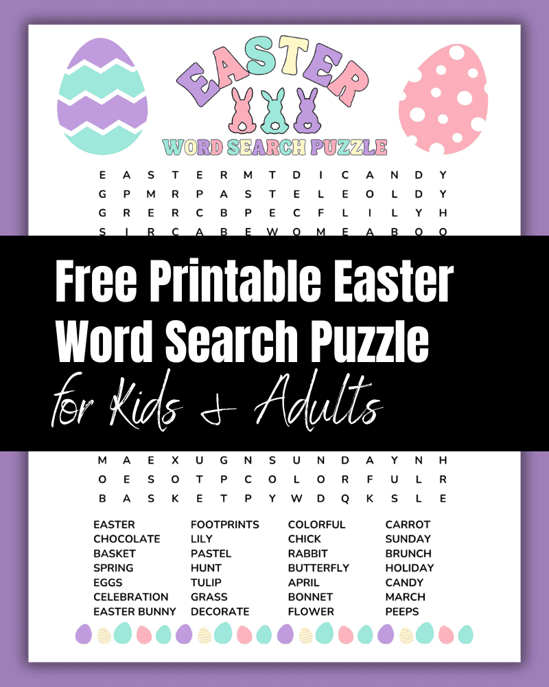 easter word search