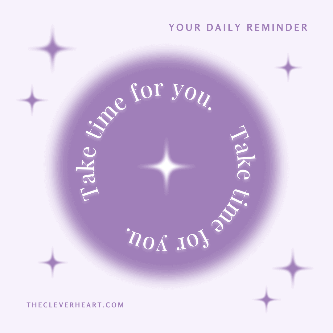 take time for you daily reminder