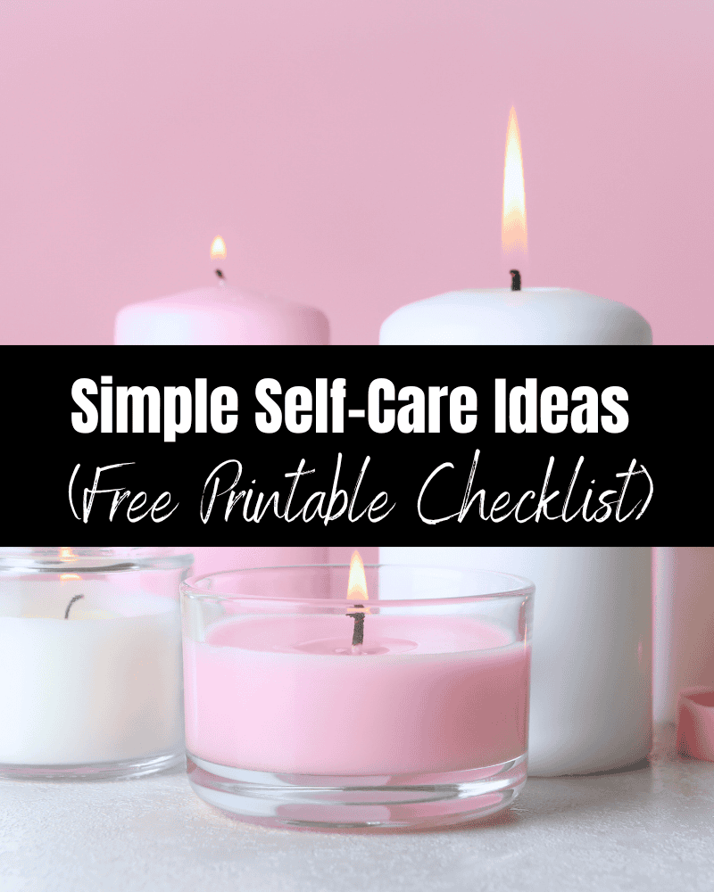 self care ideas