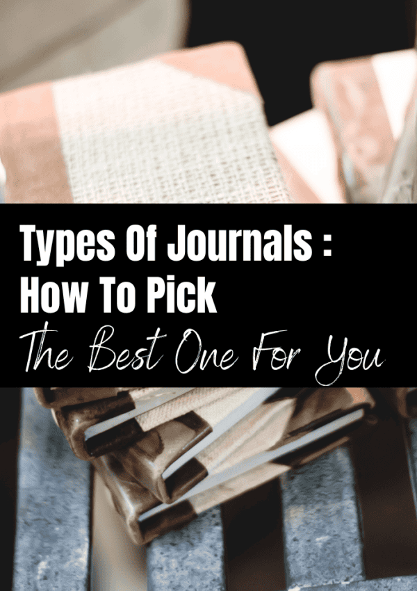 types of journals